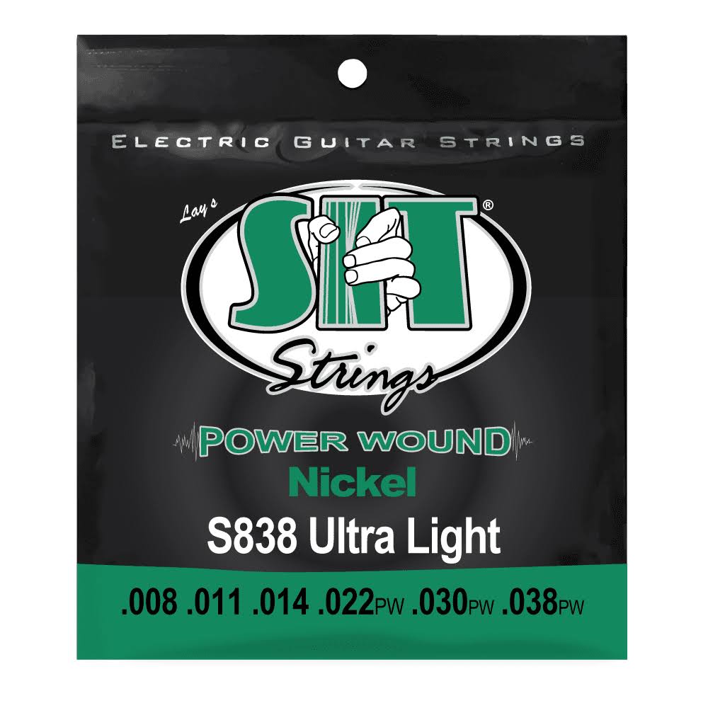 Sit S838 Nickel Wound Electric Guitar Strings - Ultra Light