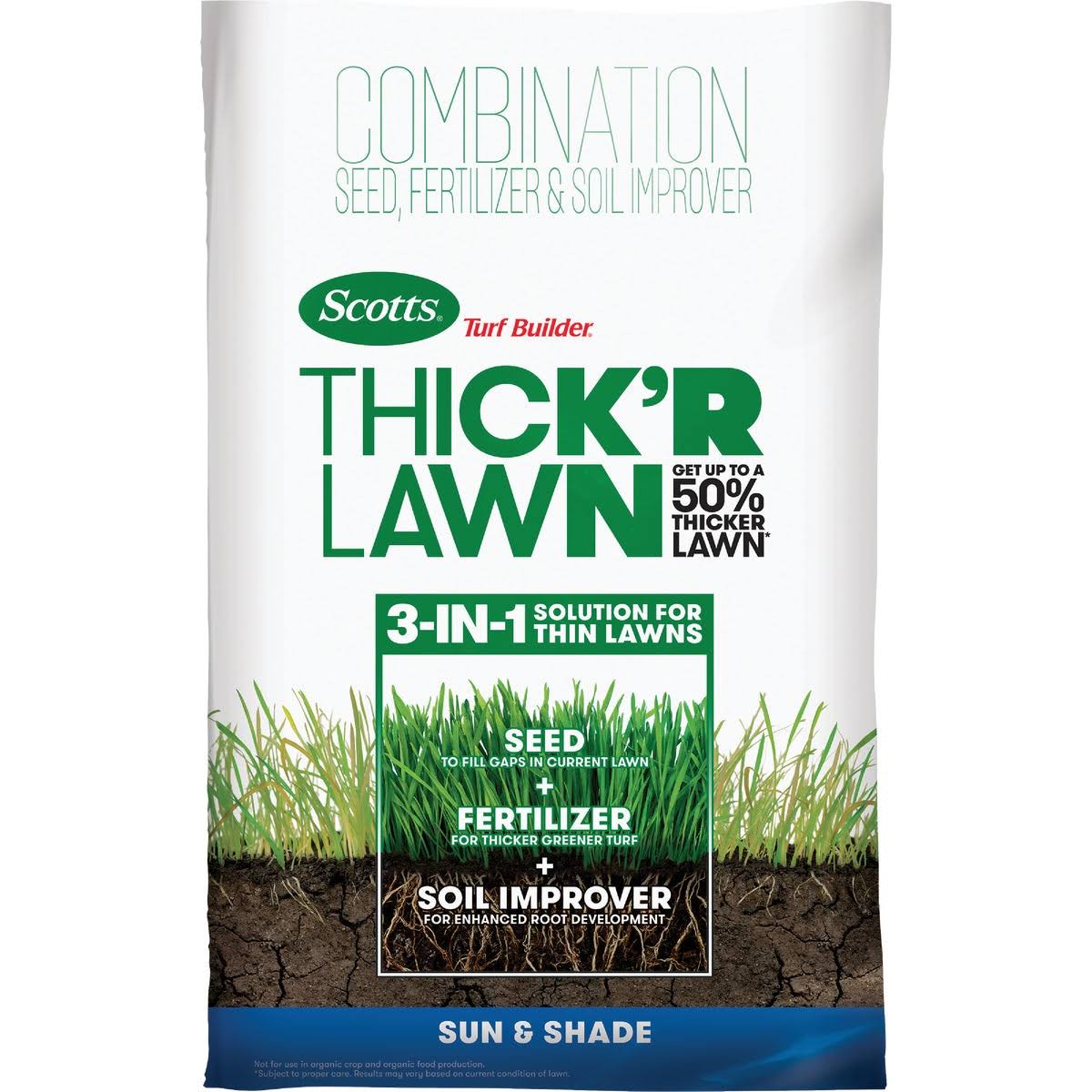 Scotts Turf Builder Thick Lawn Food - 12lbs