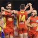 Gold Coast Suns beat North Melbourne by 55 points on Gary Ablett's return as ... 