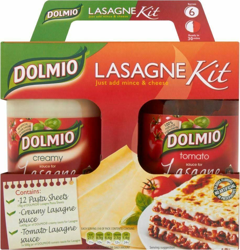 Dolmio Lasagne Kit - 1140g