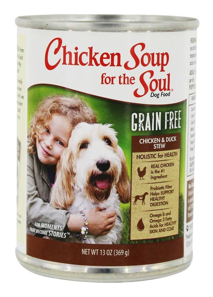 Chicken Soup For the Soul Grain Free Canned Dog Food - Chicken & Duck Stew