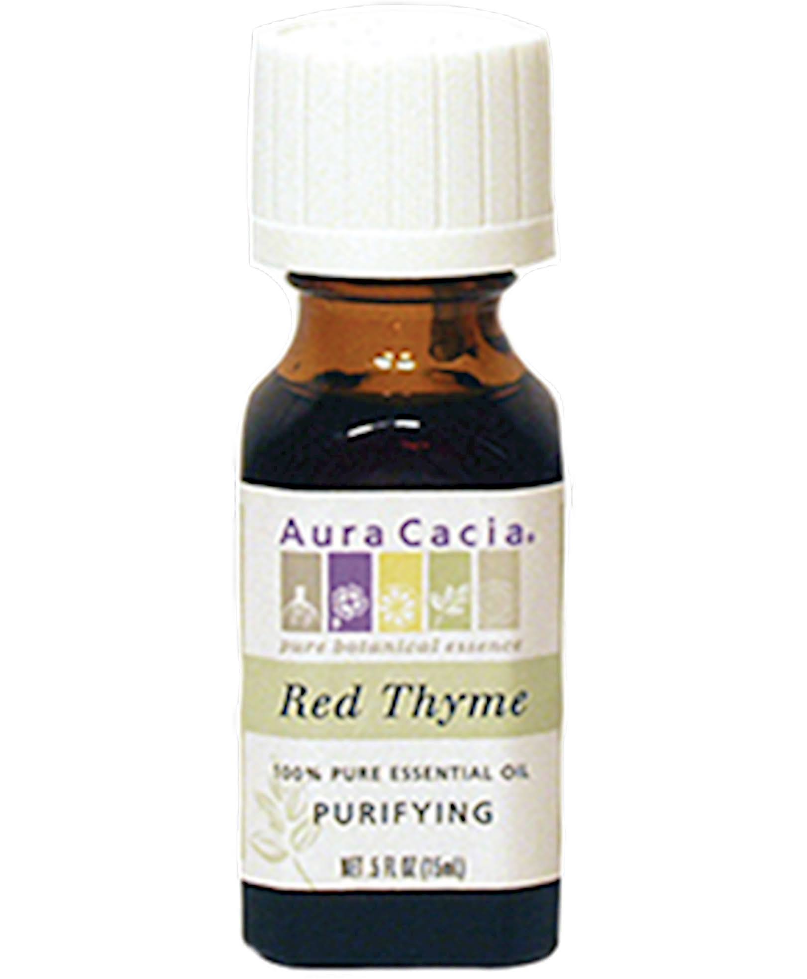 Aura Cacia 100% Pure Essential Oil - Red Thyme, Purifying, 0.5 oz