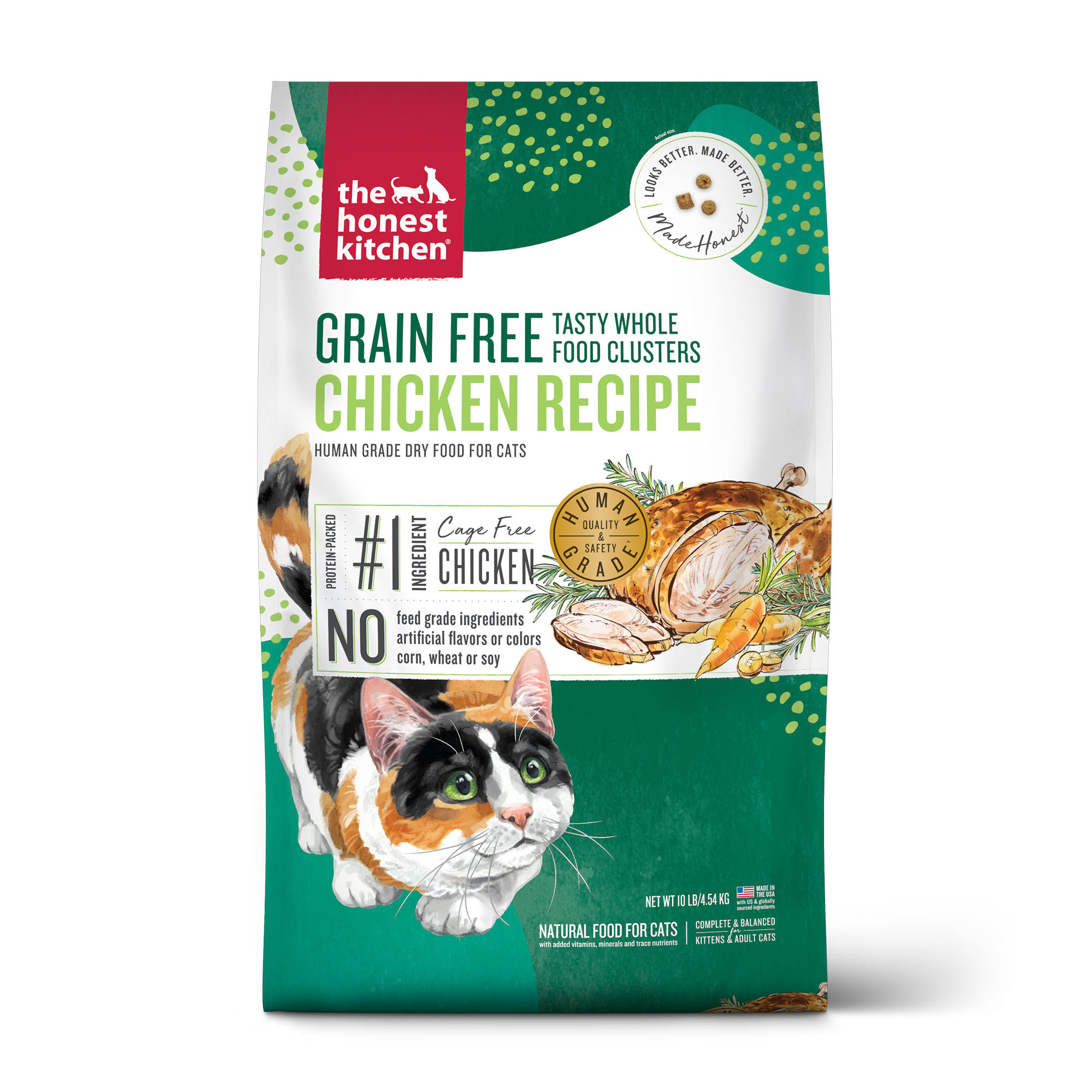 Whole Food Clusters Grain Free Chicken - 10 lb Bag