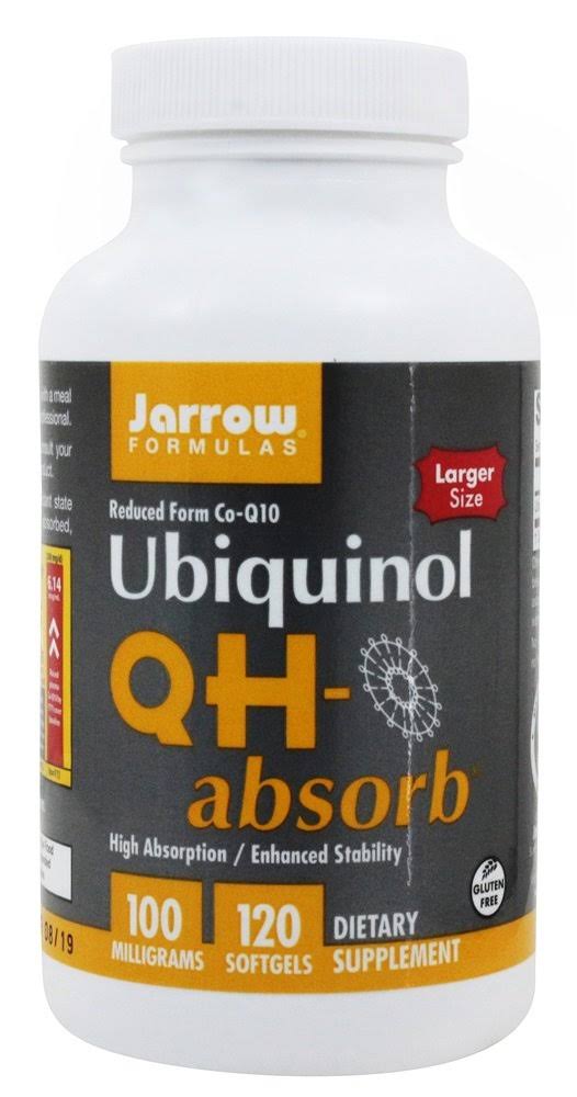 Jarrow Formulas Ubiquinol QH-Absorb - 100mg, 120 Softgels