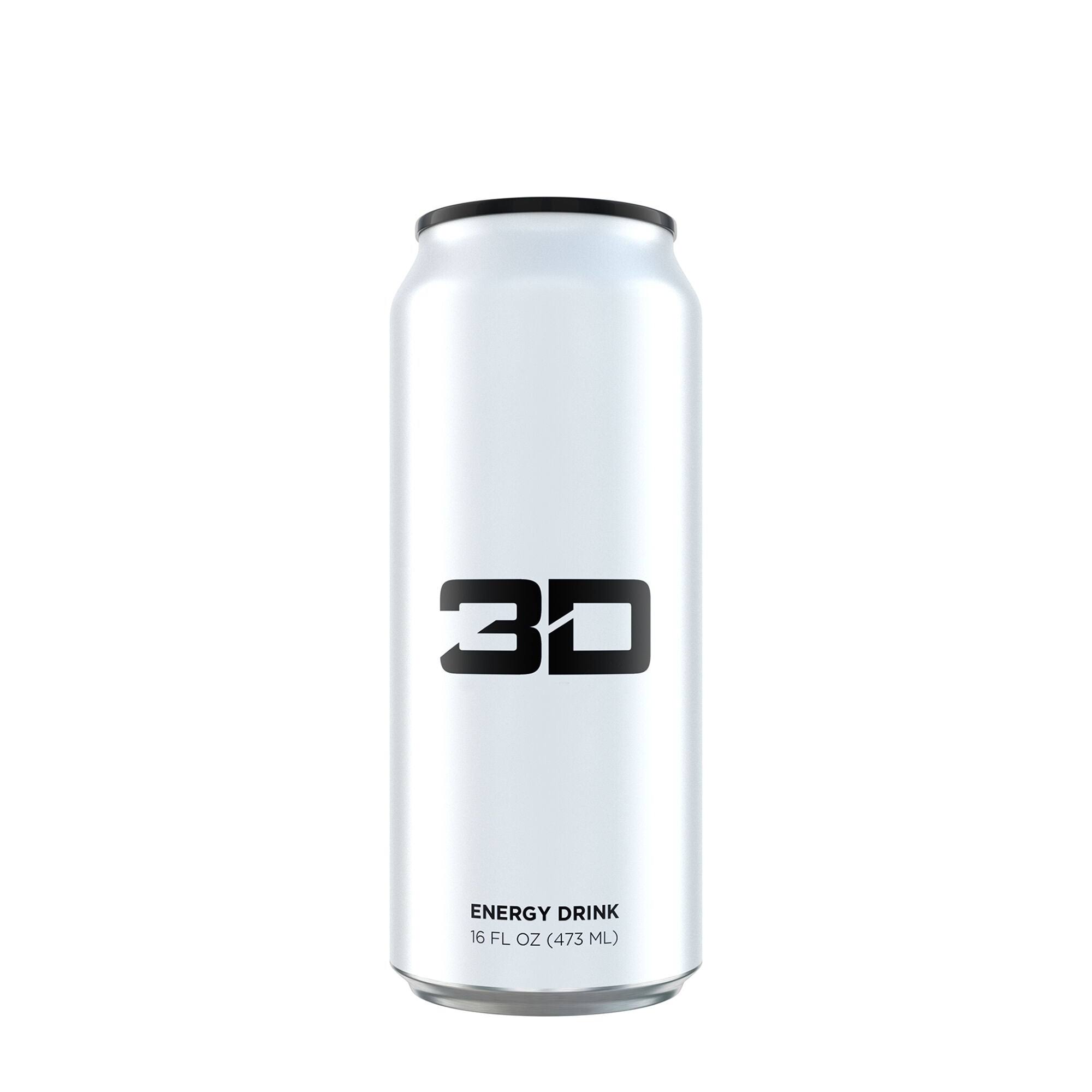 3d Energy Drink - White