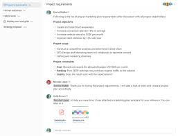 ProofHub discussions feature