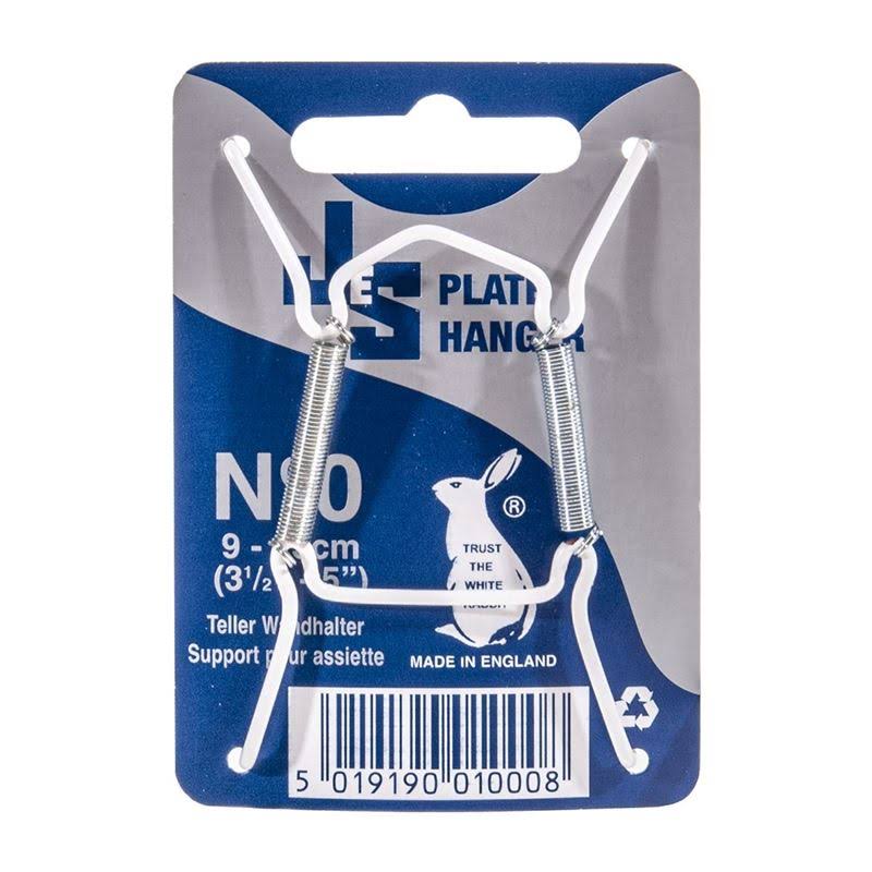 Jes - Plate Hanger 0 Small Size White (Made in England)