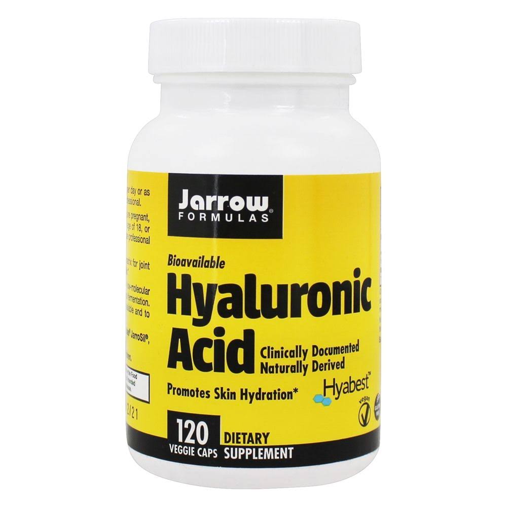 Jarrow Formulas Hyaluronic Acid - 120 Veggie Caps