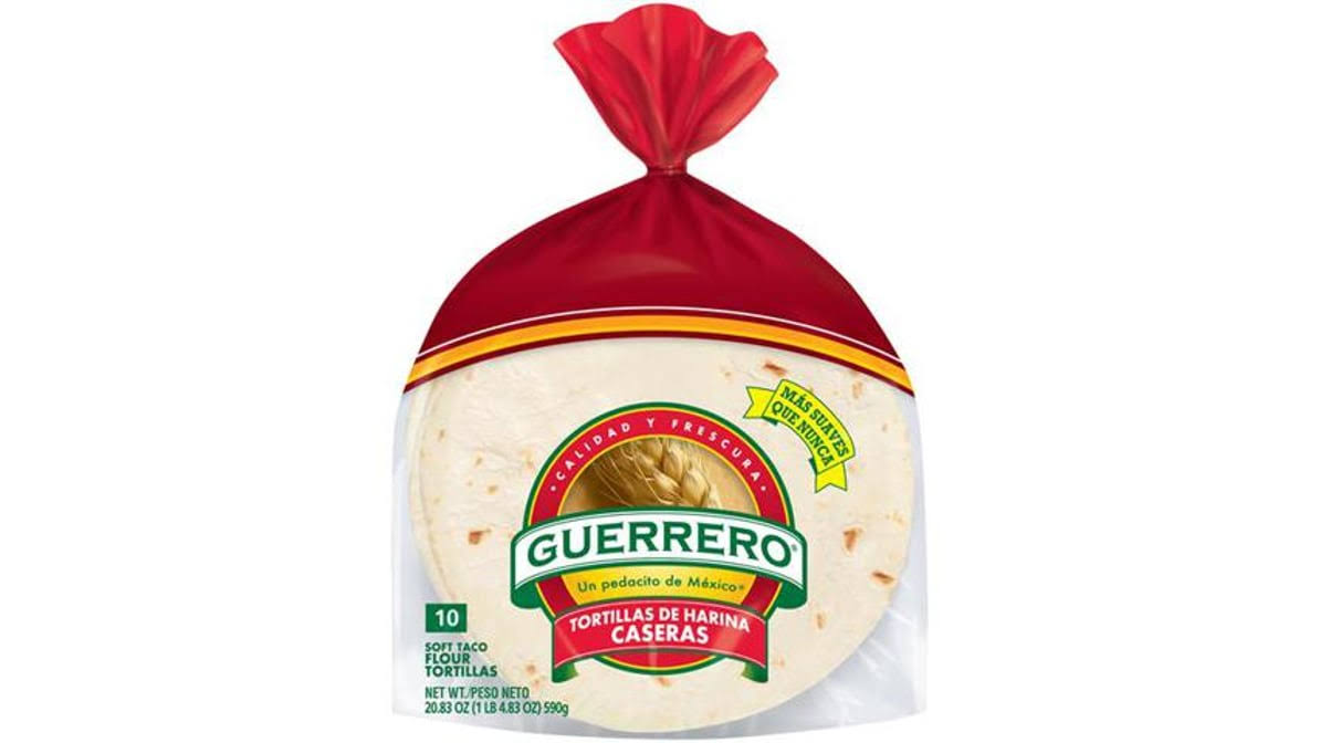 Guerrero Soft Taco Flour Tortillas - 10 Count