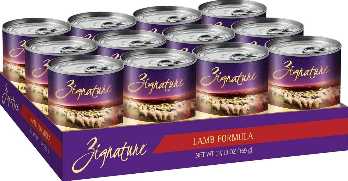 Zignature Lamb Meal Limited Ingredient Formula Grain-Free Canned Dog Food