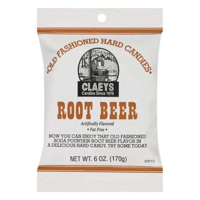 Claeys Old Fashioned Hard Candies - Root Beer Flavored