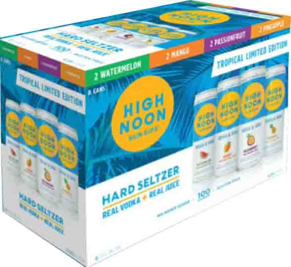 High Noon Tropical Limited Edition Variety 8 Pack