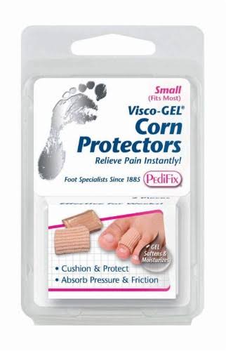 Pedifix Visco-Gel Corn Protectors, Small, 2 Ct, Beige