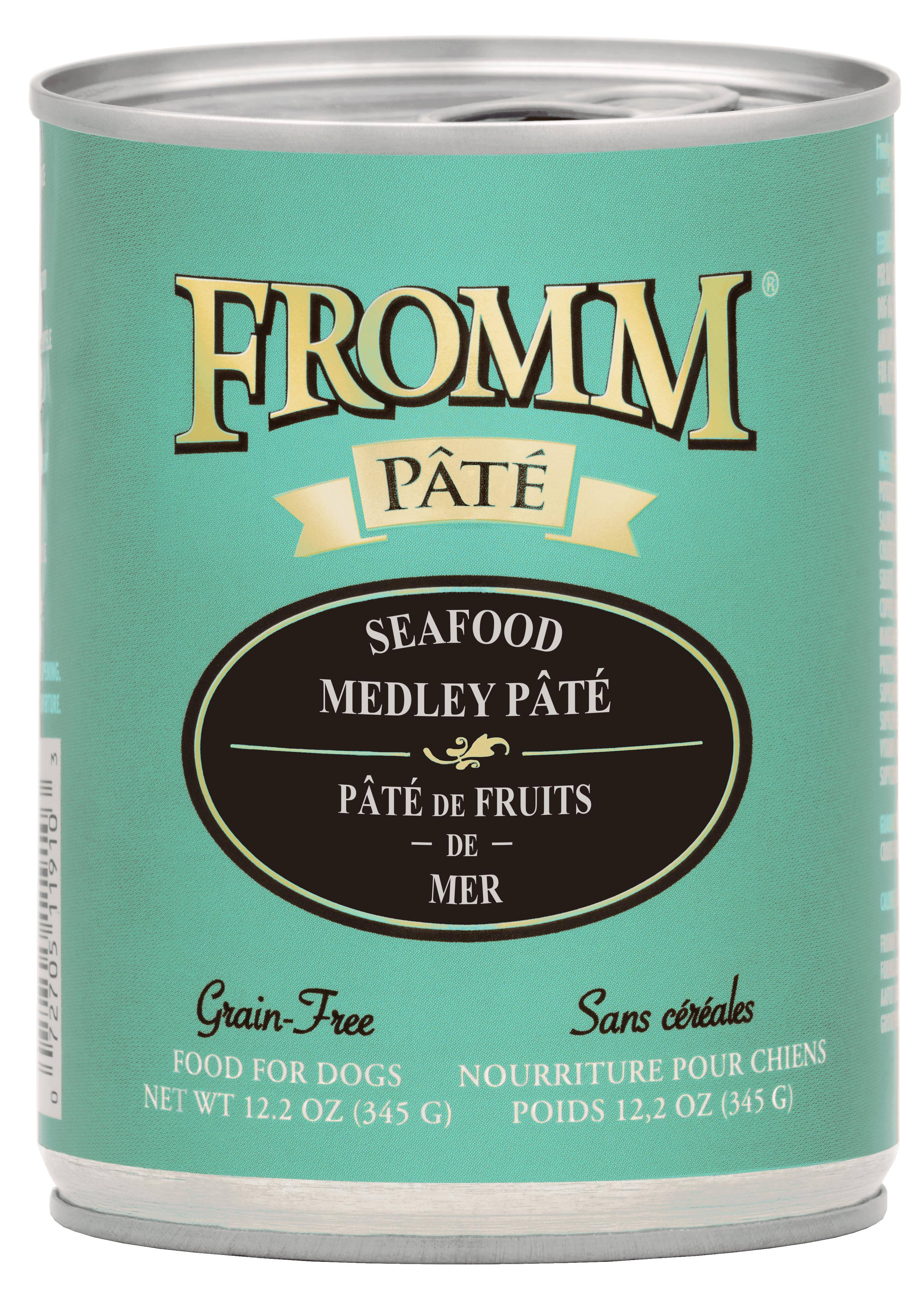Fromm Dog Food - Grain Free Seafood Medley Pate - 12.2 oz.