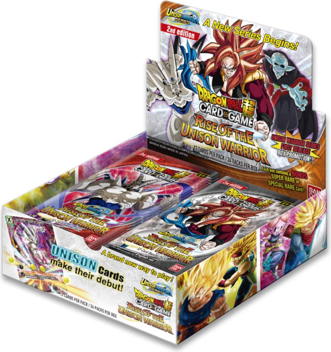 Dragon Ball Super Rise of The Unison Warrior 2nd Edition Booster Box