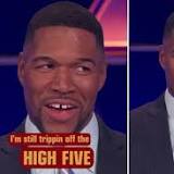 Michael Strahan shocks viewers with rude encounter on new show The $100000 Pyramid after GMA break