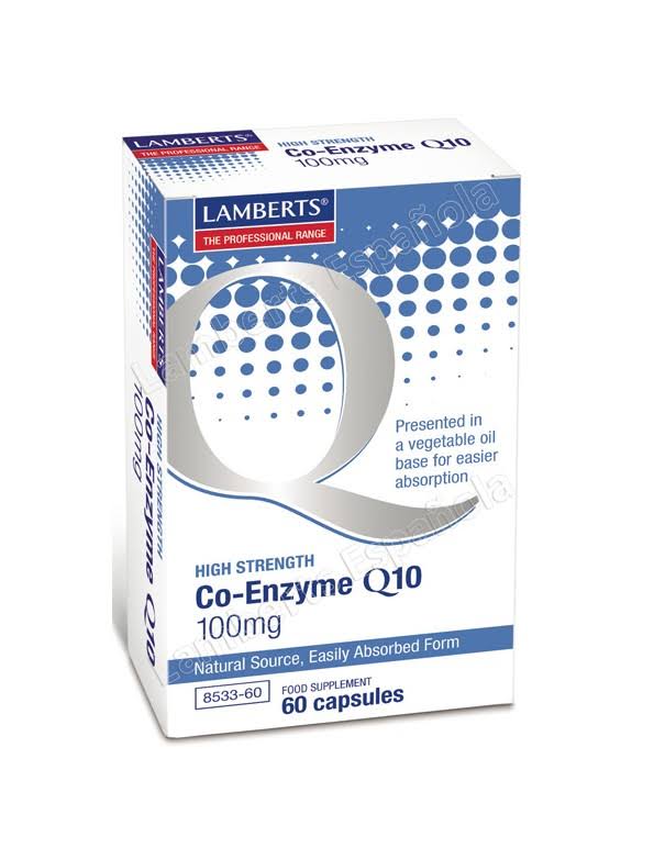 Lamberts Co Enzyme Q10 100mg - 60 Caps