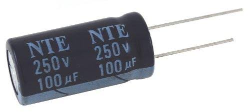 NTE Electronics VHT470M25 Series VHT Aluminum Electrolytic Capacitor,