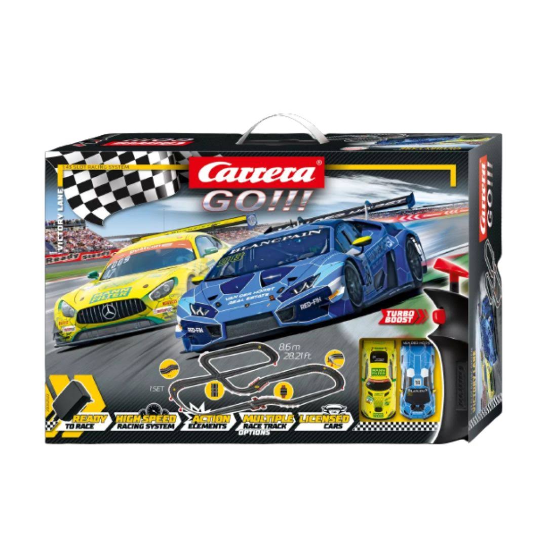 Carrera GO!!! 62522 Victory Lane Electric Powered Slot Car Racing Kids