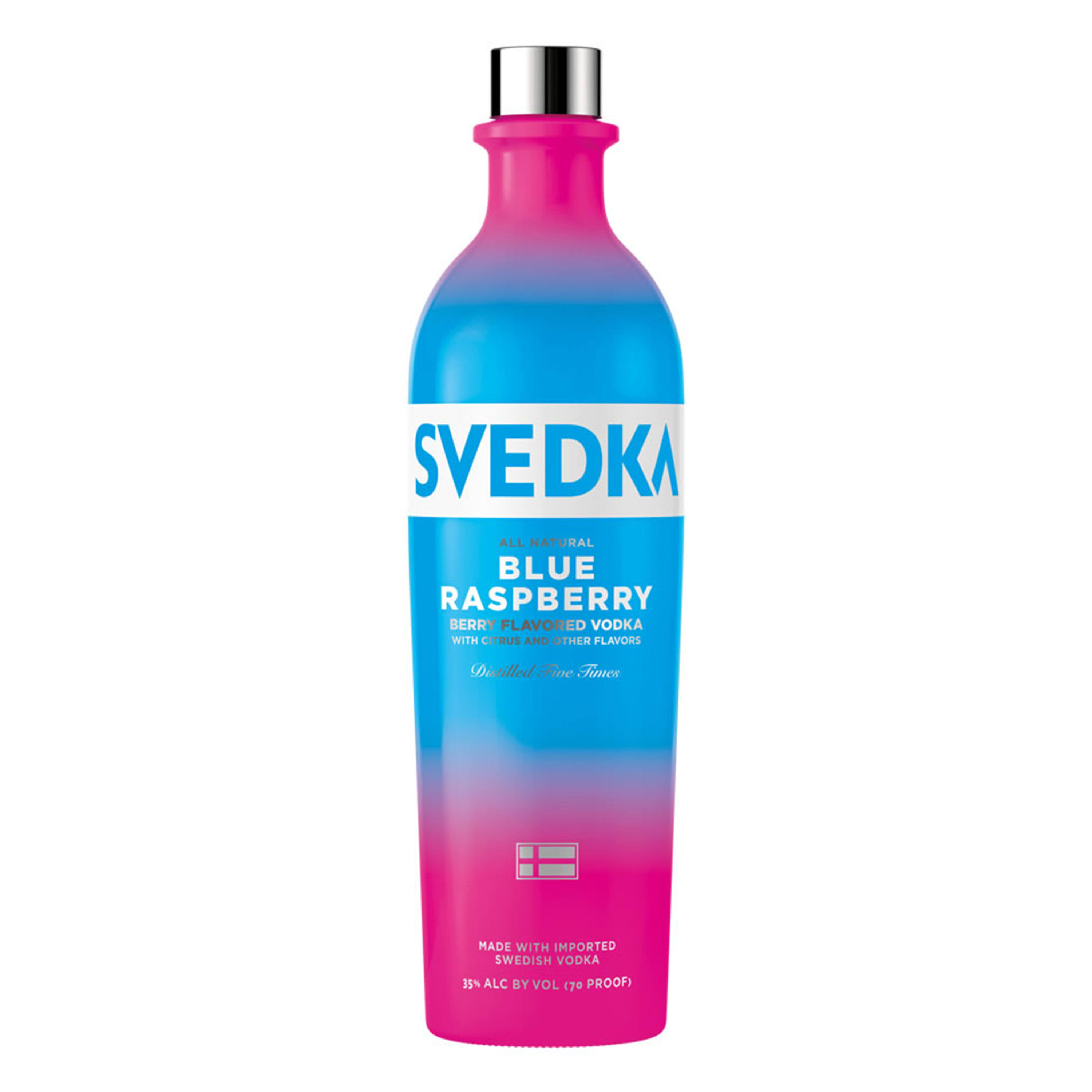 Svedka Flavored Vodka, Blue Raspberry - 750 ml