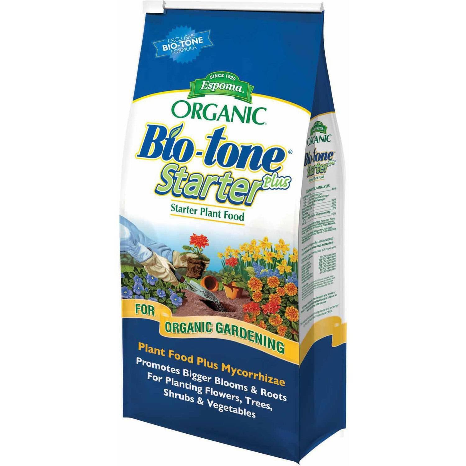 Espoma Organic 4 3 3 Biotone Starter Plus Fertilizer - 8lbs