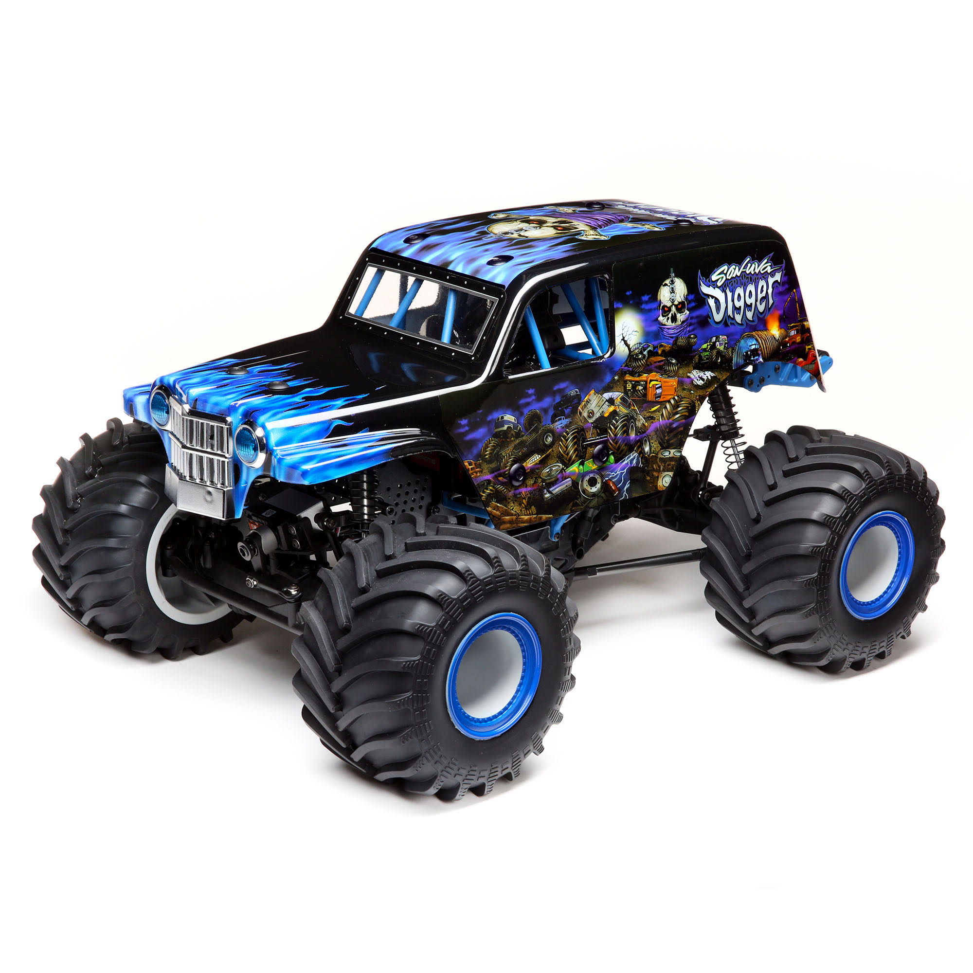 Losi LMT 4WD Solid Axle Monster Truck RTR, Son-uva Digger LOS04021T2