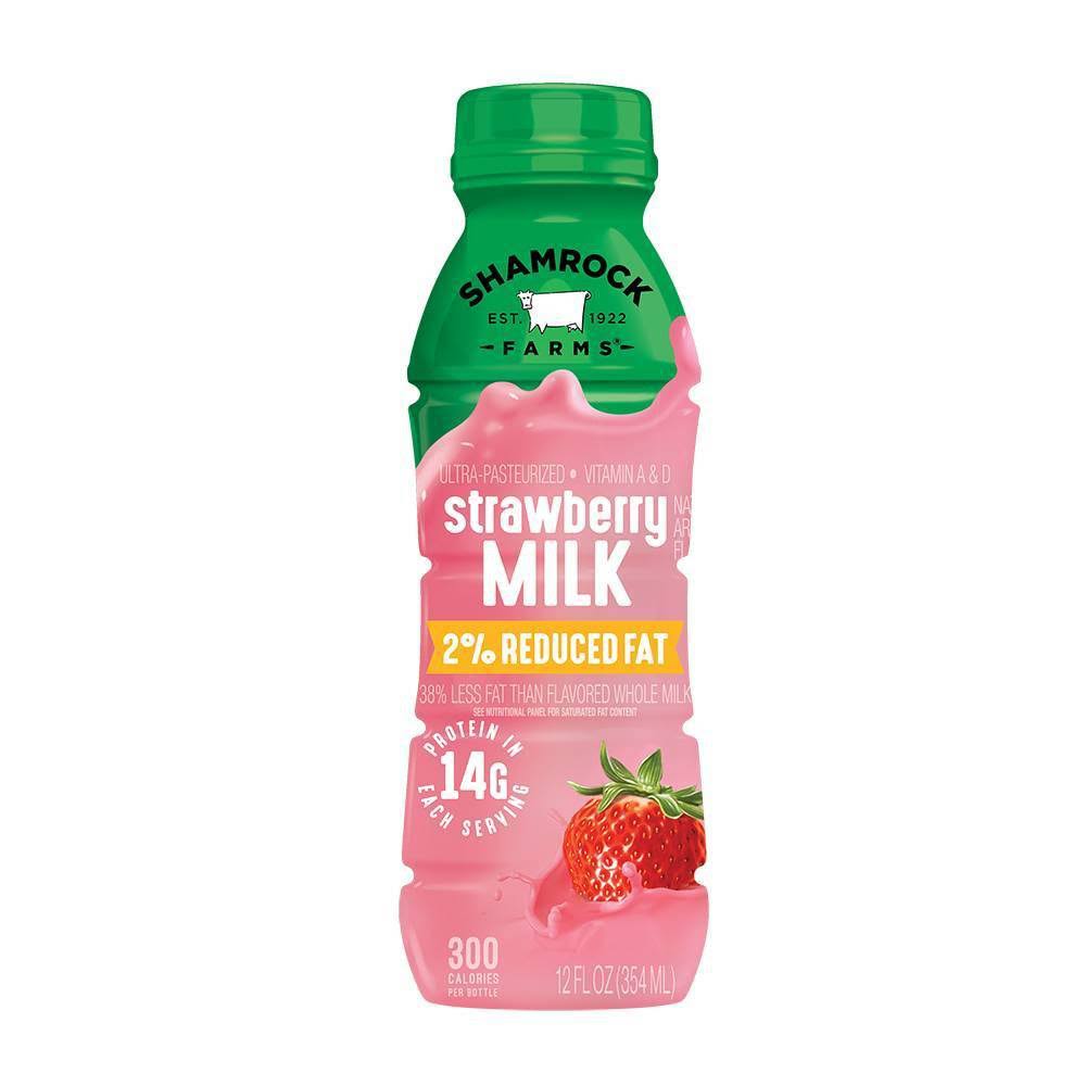 Shamrock Farms Strawberry Milk - 354ml