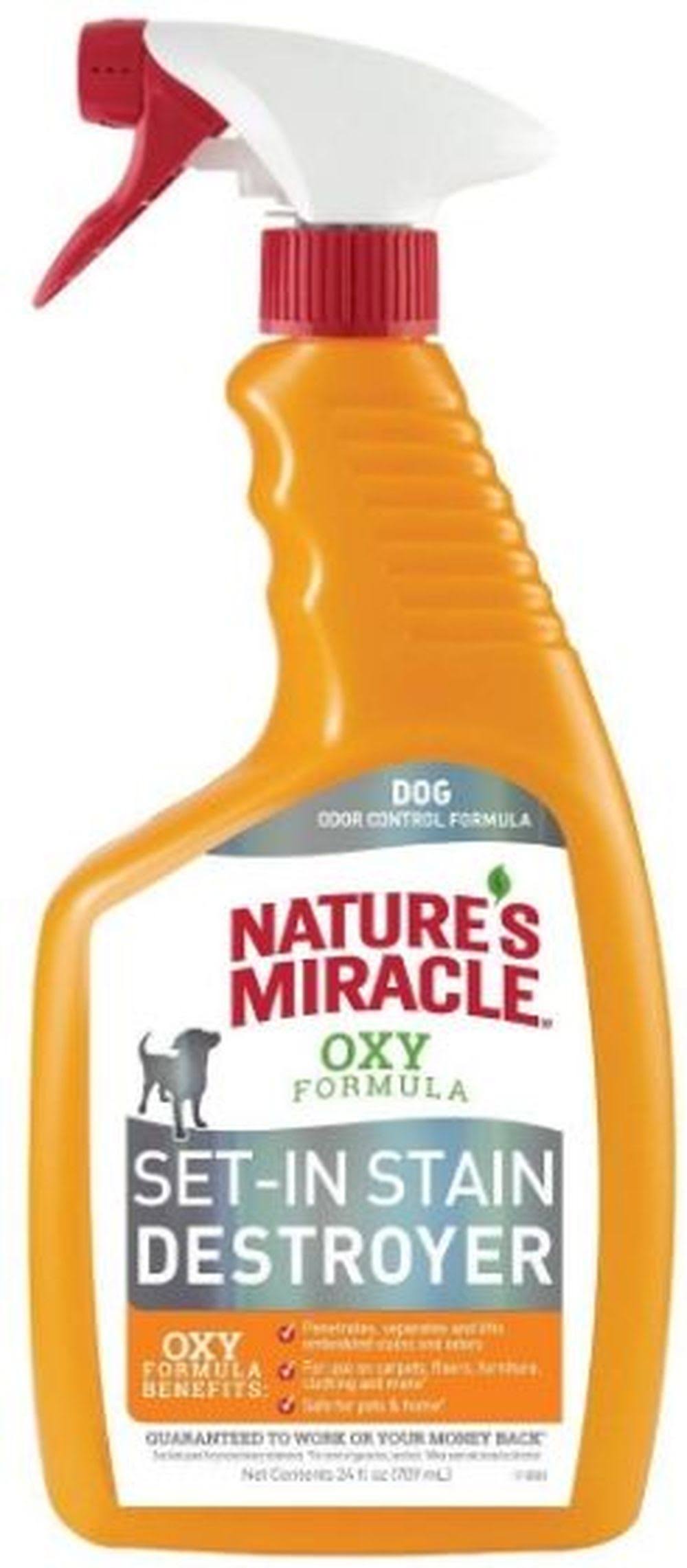 Nature's Miracle Set in Stain Pet Odour Destroyer 709ml