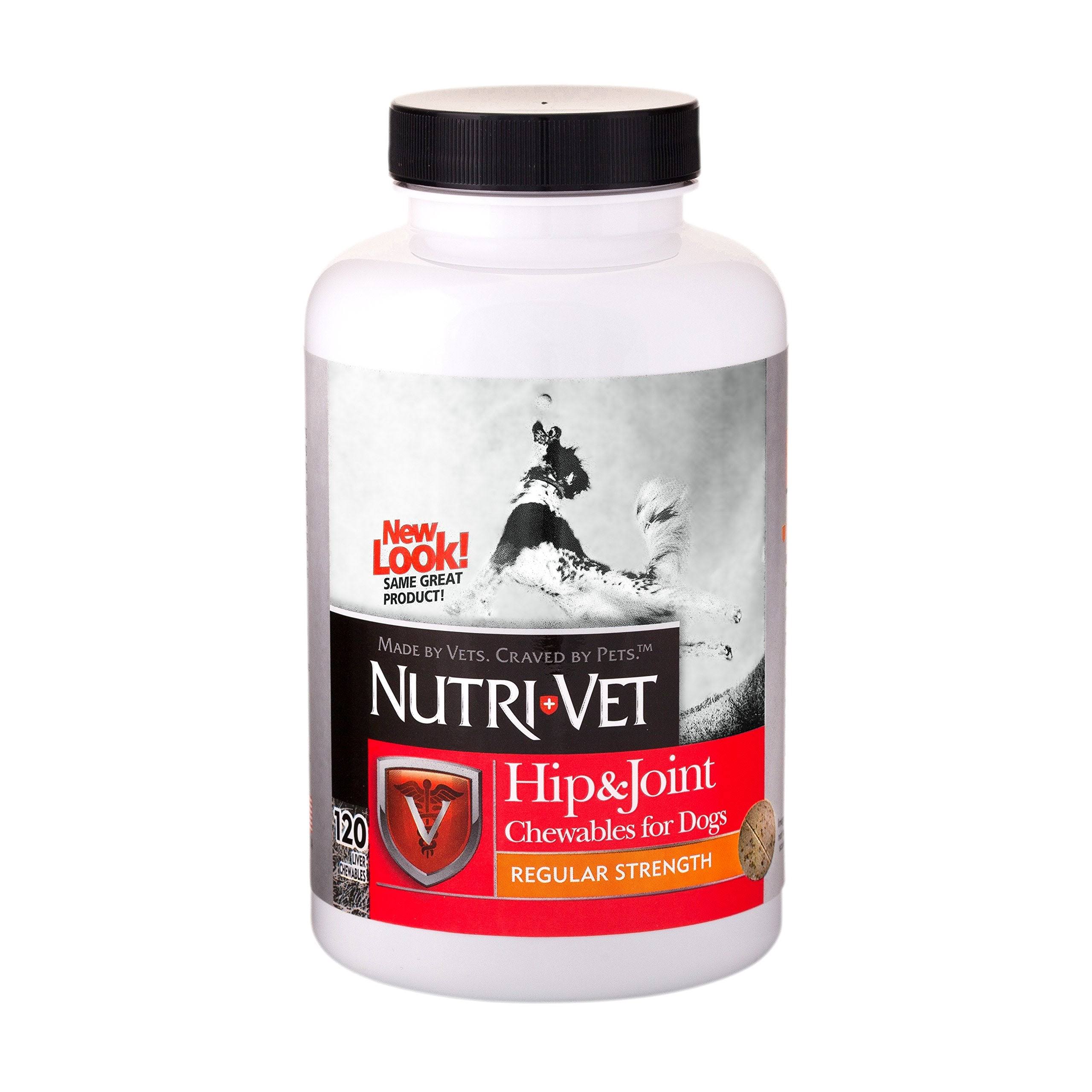 Nutri-Vet Hip and Joint Dog Chewables - 120ct