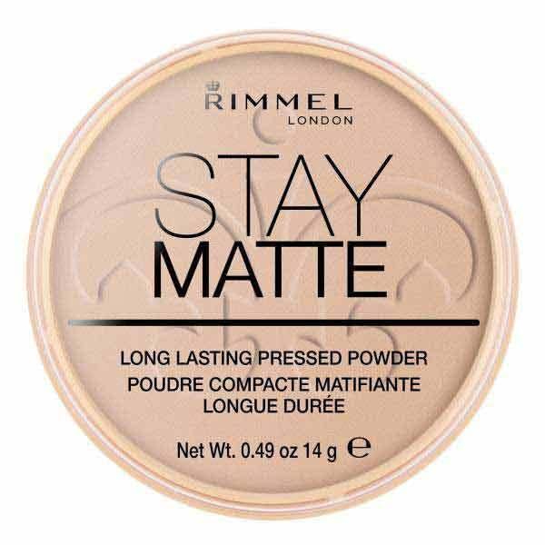Rimmel London Stay Matte Pressed Powder - 005 Silky Beige, 14g