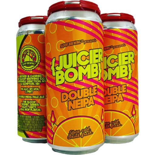 Sloop Brewing - Juicier Bomb (4 Pack 16oz cans)