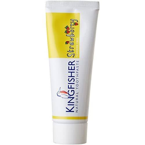 Kingfisher Fluoride Free Toothpaste - Strawberry, 75ml