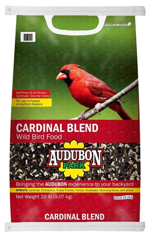 Audubon Park 12556 Cardinal Blend Wild Bird Food, 20 lbs