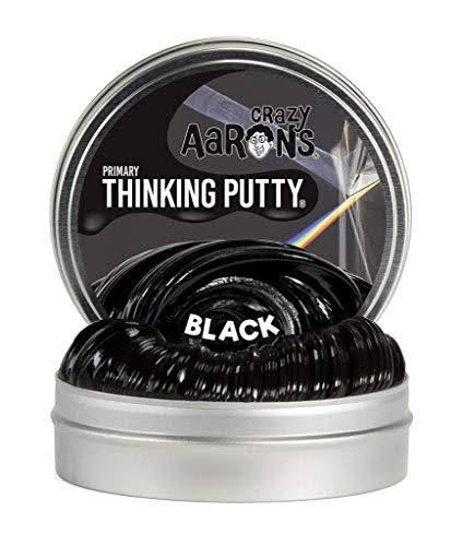 Crazy Aaron's Thinking Putty 2" Mini Tin Black