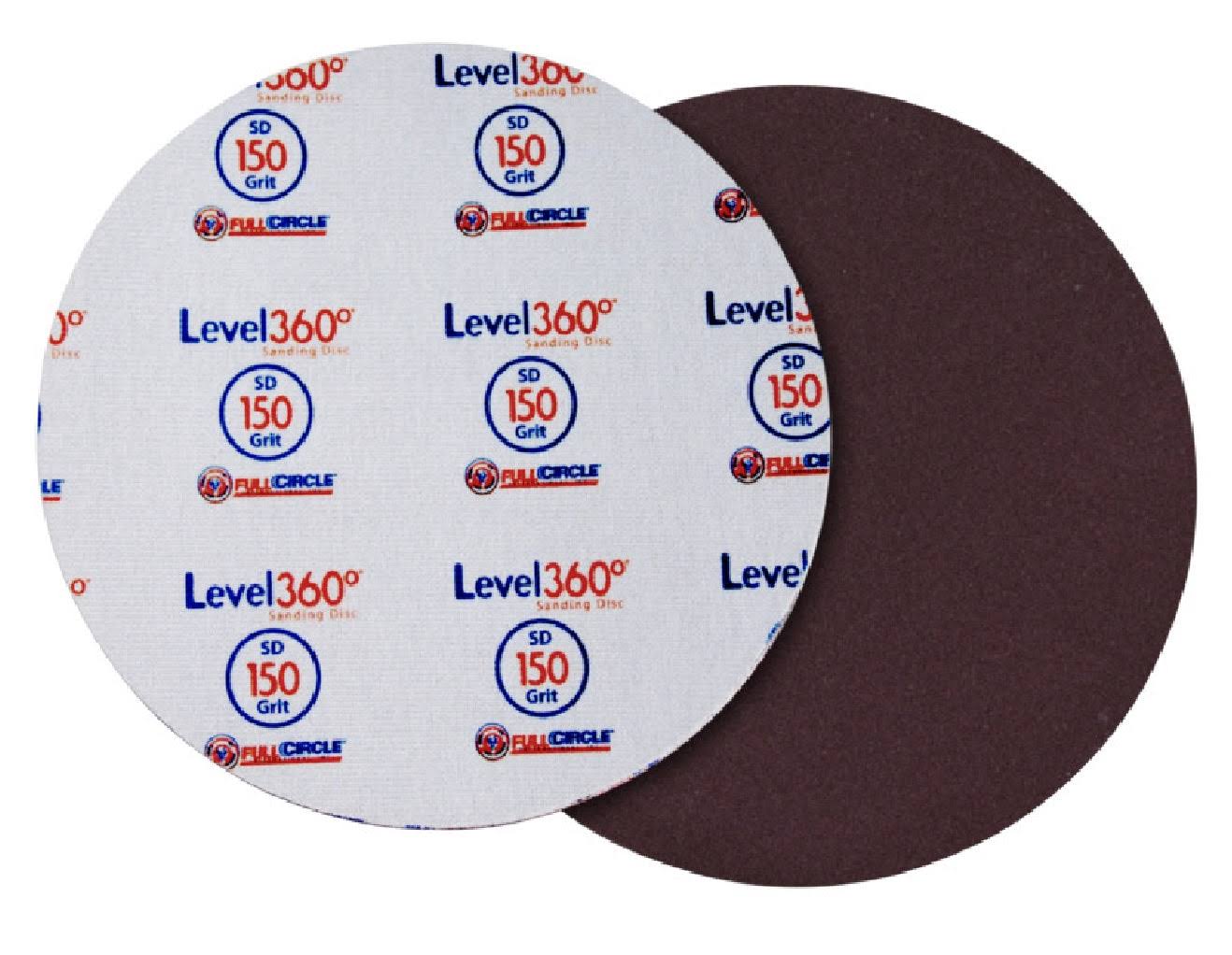 Full Circle International SD150-5 Sanding Disc - 8-3/4", Level360, 150 Grit