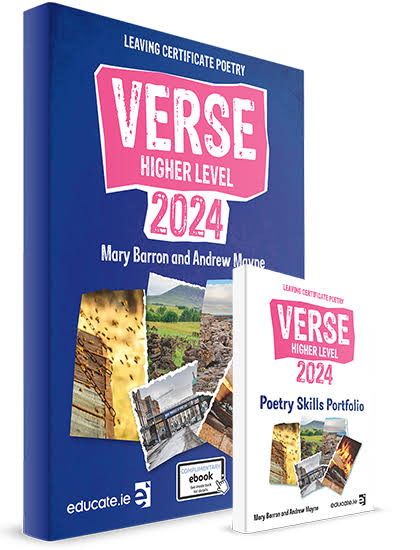 Verse 2024 - Leaving Cert Poetry - Higher Level - Set