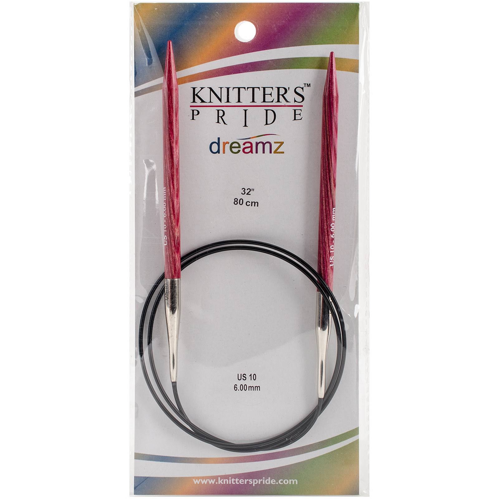 Knitter Pride Dreamz Fixed Circular Knitting Needles - Size 9, 32"