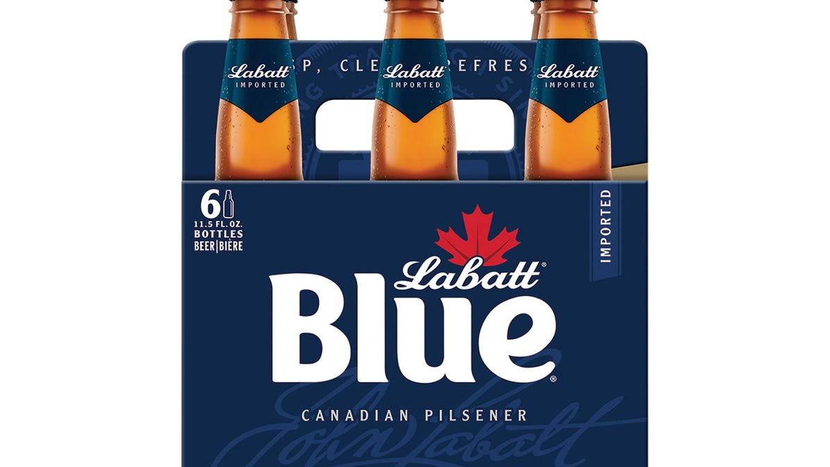 Labatt Blue Imported Canadian Beer - 12oz, 6pk