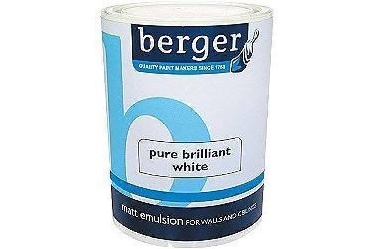 Berger Matt Emulsion - Pure Brilliant White