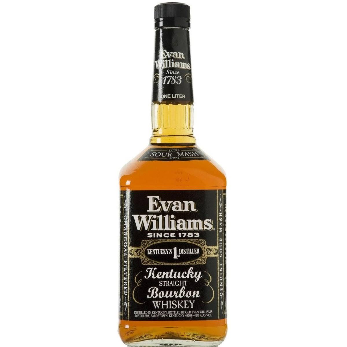 Evan Williams Kentucky Straight Bourbon Whiskey - 1.75l
