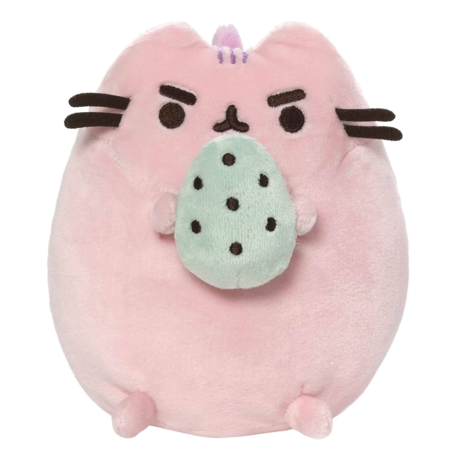 Pusheen Cotton Candy Standing with Egg Soft Toy