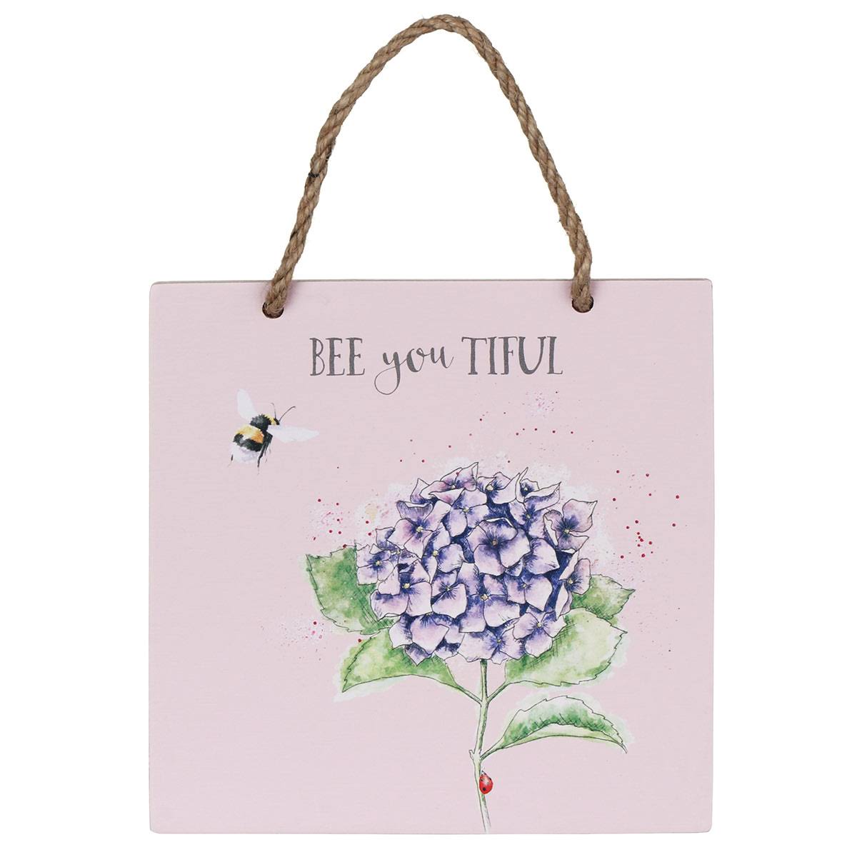 Wrendale ‘Bee You Tiful’ Bee Wooden Plaque