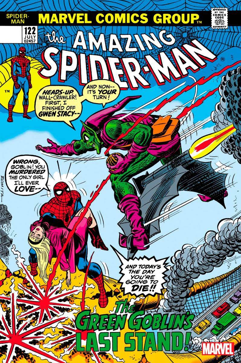 Marvel Amazing Spider-Man #122 2023 Comic Book [Facsimile Edition]