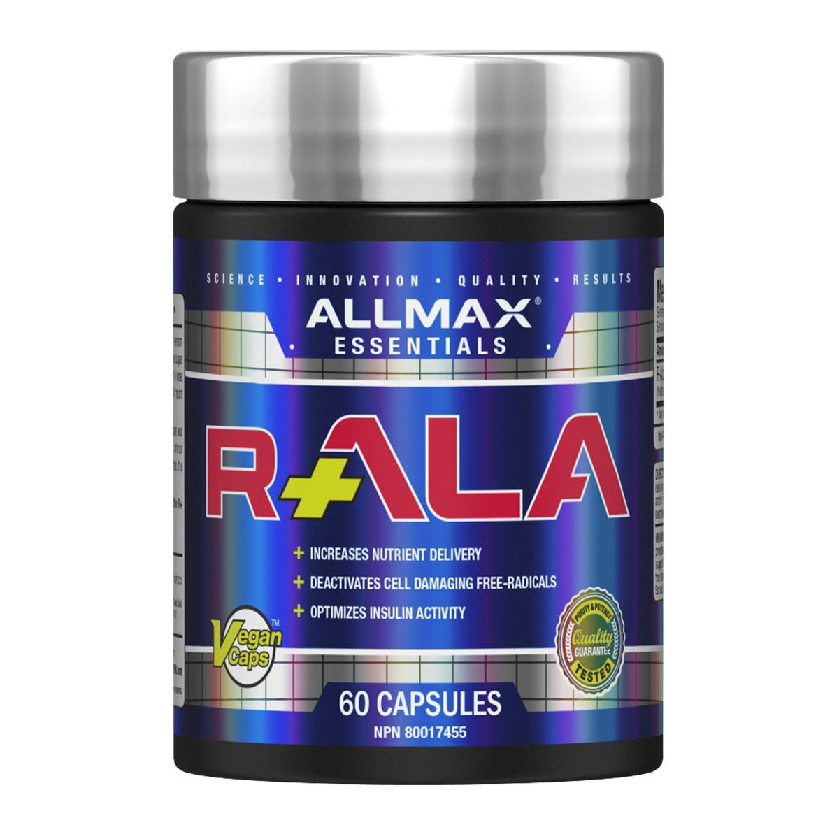 Allmax Nutrition R-ALA Supplement - 150mg, 60ct