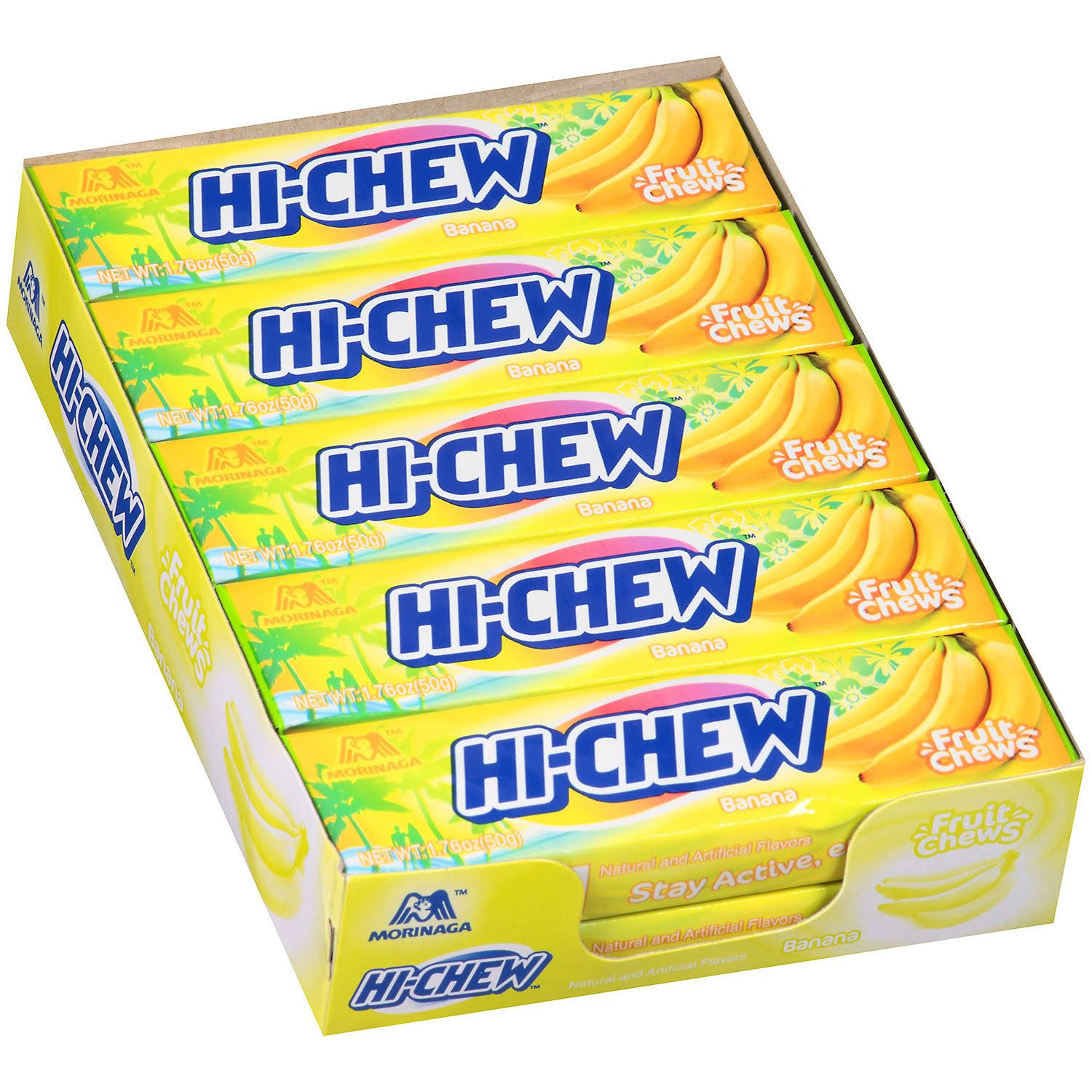 Morinaga Hi-Chew Fruit Candy - Banana Flavor
