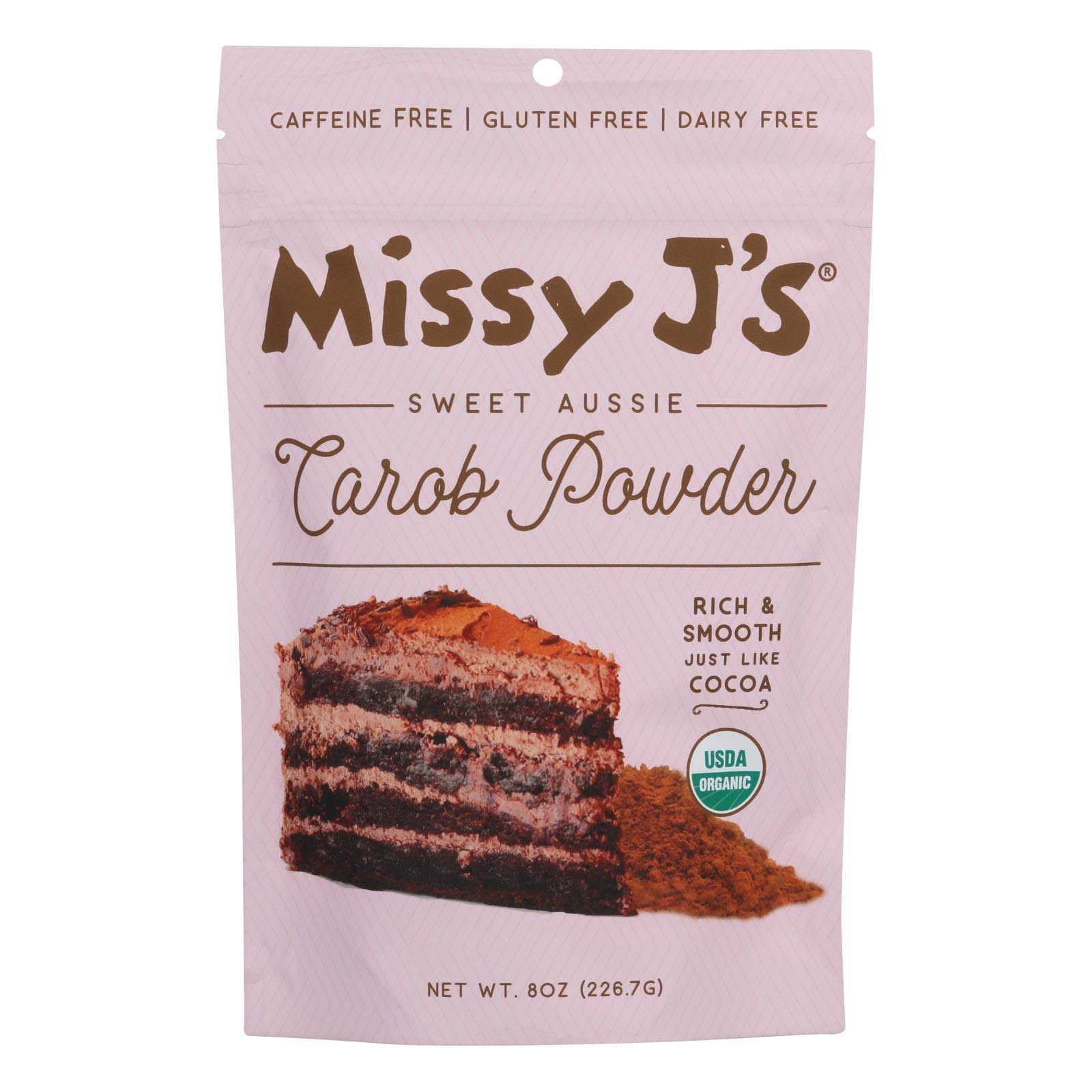 Missy JS - Carob Powder Og2 Vegan - CS of 6-8 oz