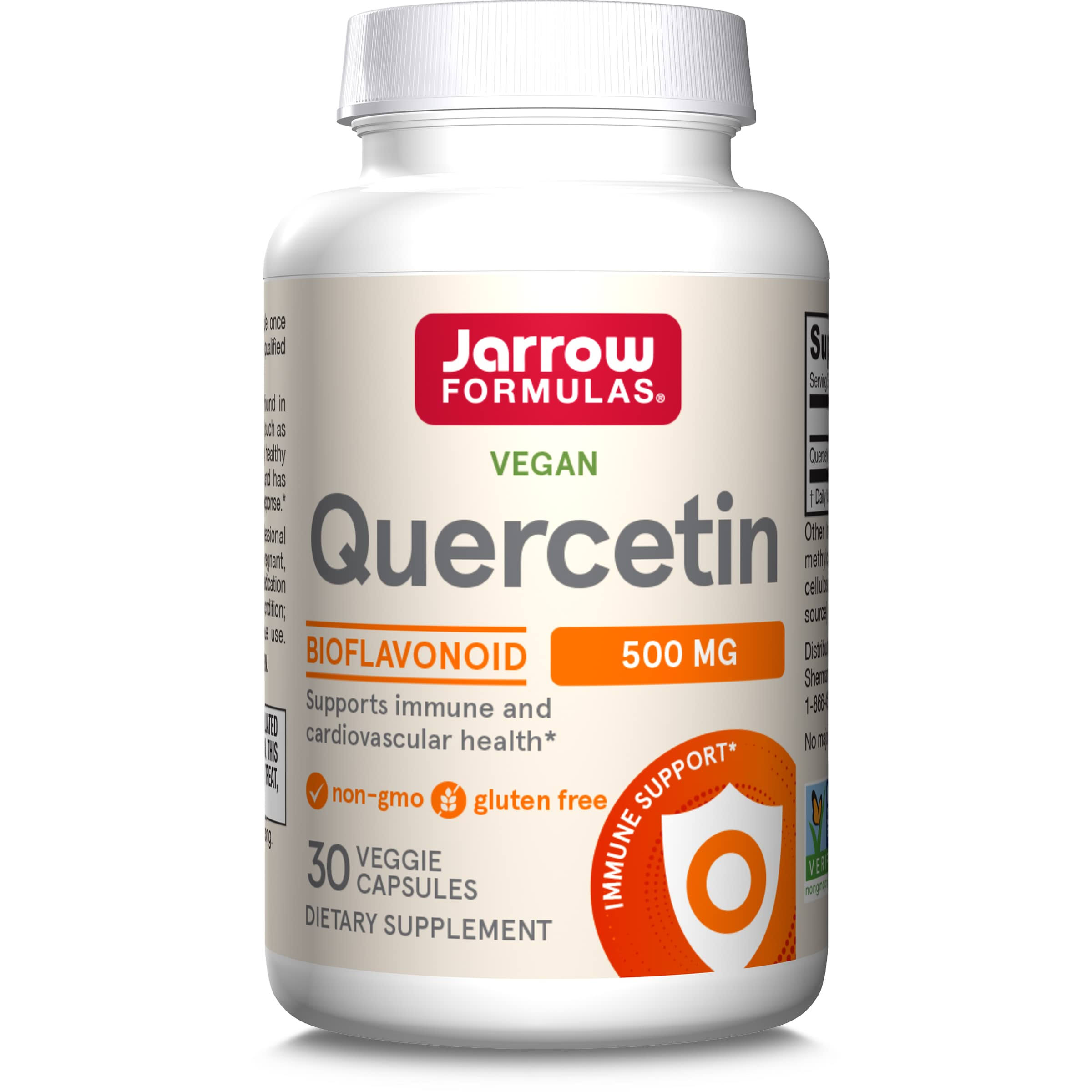 Jarrow Formulas Quercetin 500 mg Veggie Caps 30 ct