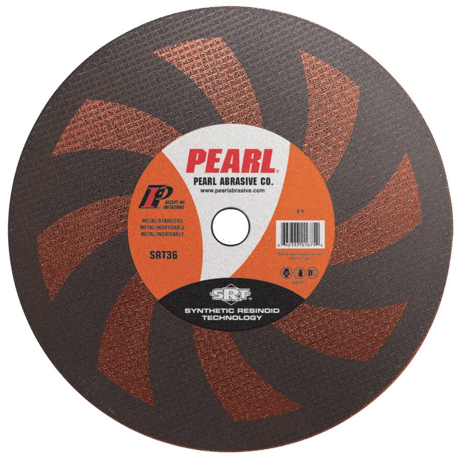 Pearl Abrasive Hi Speed Gas Powered Saws Cut Off Wheel - 14" X 1/8" X 1"