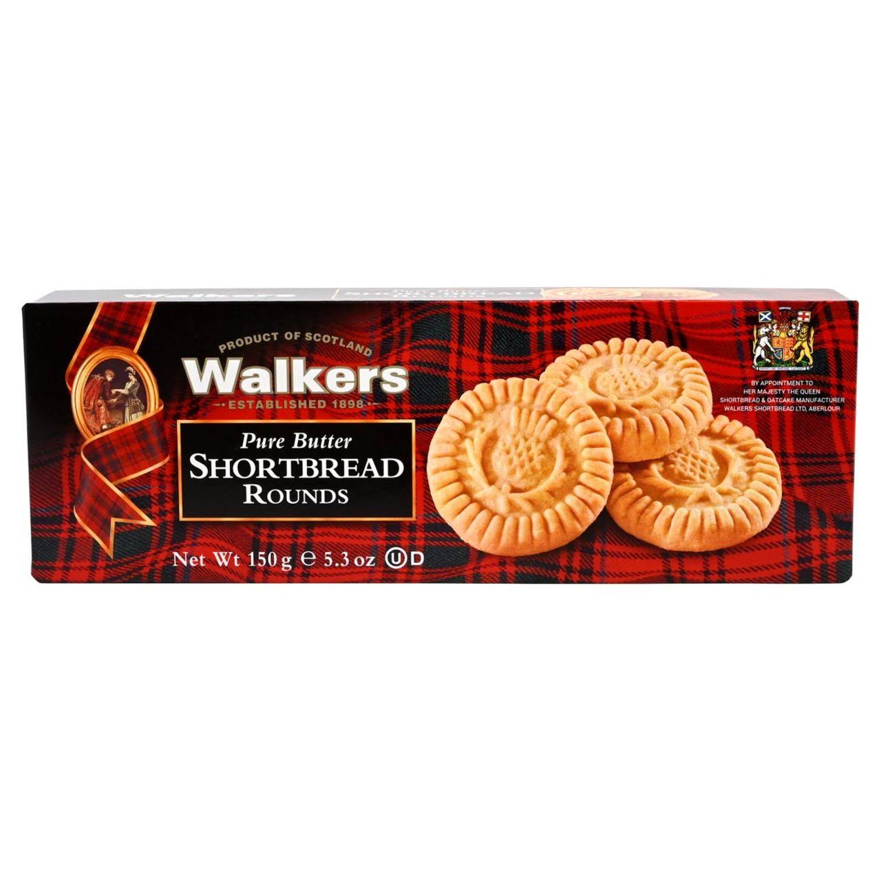 Walkers Shortbread Rounds - 5.3oz
