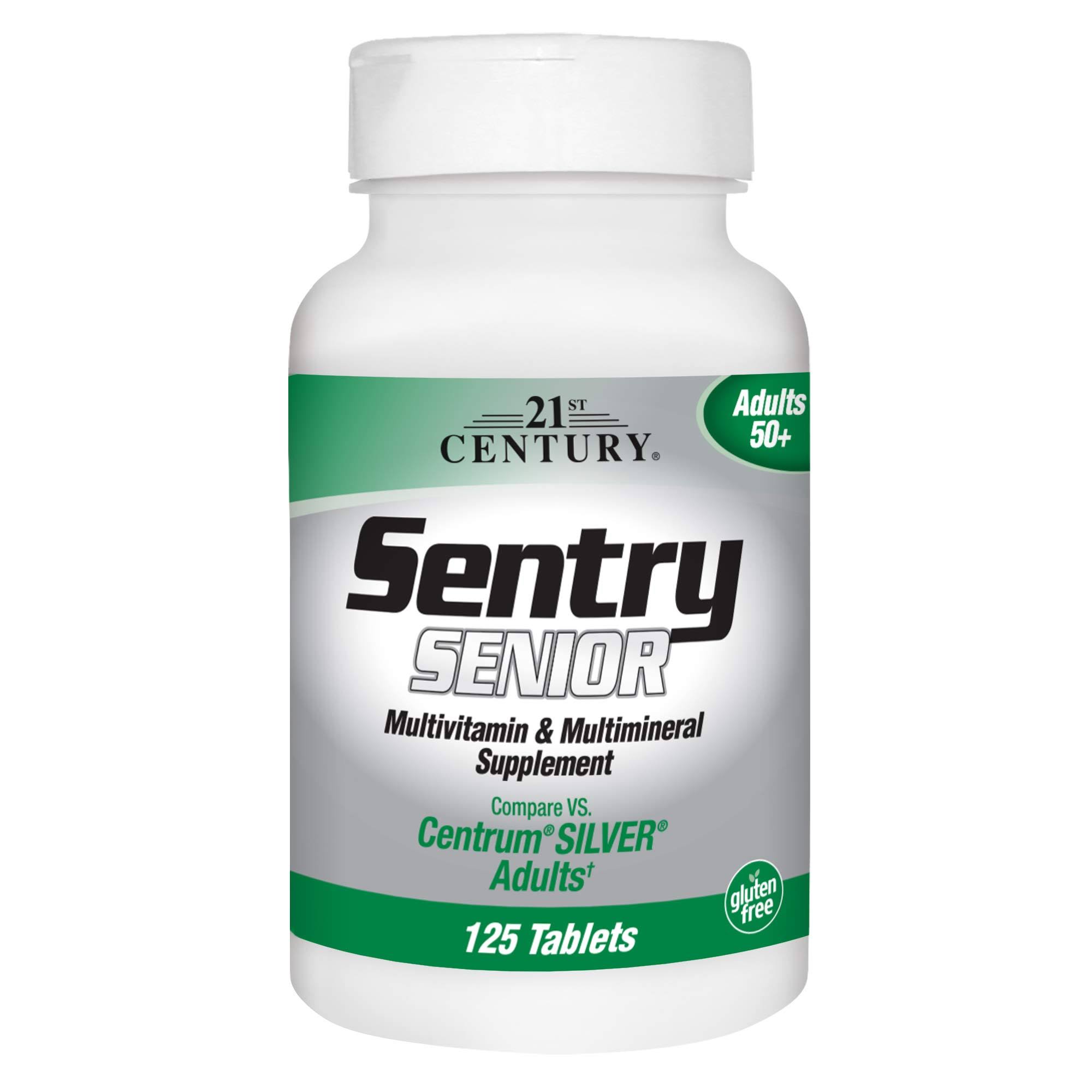 21st Century Sentry Senior Multivitamins - 125ct